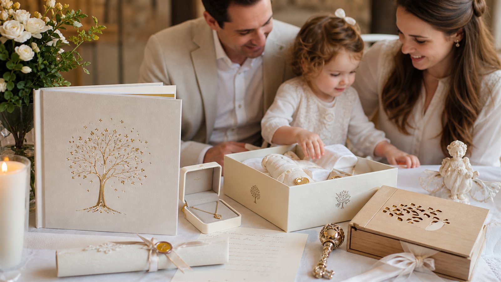 Cadeau symbolique ou objet oublié ? Jimenez Julien redonne du sens au baptême